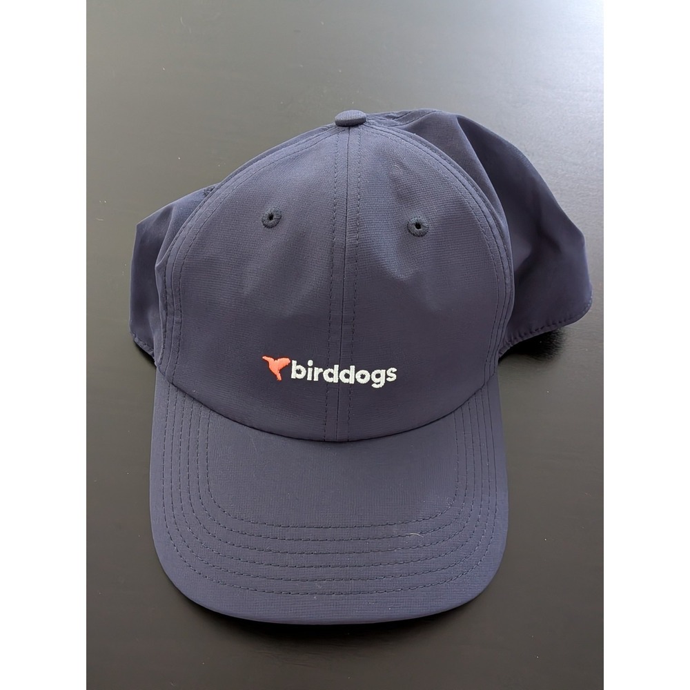 Bird Dogs Golf Hat Logo Blue Strapback OSFM Lightweight Golf Running